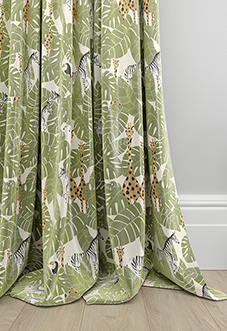 Wild Thing, Leaf - Made to Measure Curtains